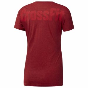 Reebok CrossFit SPEEDWICK T Shirt Damen - Rot - DE 136-VMJ